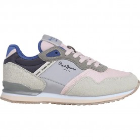 Маратонки Pepe jeans London Bet trainers - Grey (Pastel Lemon) маратонки,мъжки,маратонки,дамски,маратонки,pepe,jeans,london,bet,trainers,grey,(pastel,lemon)