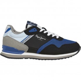 Маратонки Pepe jeans London City trainers - Black (Black) маратонки,мъжки,маратонки,дамски,маратонки,pepe,jeans,london,city,trainers,black,(black)