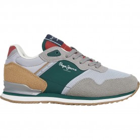 Маратонки Pepe jeans London City trainers - Grey (Light Grey Marl) маратонки,мъжки,маратонки,дамски,маратонки,pepe,jeans,london,city,trainers,grey,(light,grey,marl)