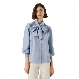 Pepe jeans Loratycy 3/4 sleeve shirt - Blue (Blue) дамски,ризи,мъжки,ризи,pepe,jeans,loratycy,3,4,sleeve,shirt,blue,(blue)