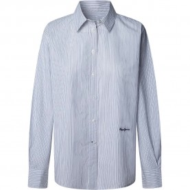 риза,с,дълъг,ръкав,дамски,блузи,дамски,ризи,pepe,jeans,lou,long,sleeve,shirt,dulwich,blue