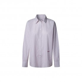 риза,с,дълъг,ръкав,дамски,блузи,дамски,ризи,pepe,jeans,lou,long,sleeve,shirt,purple,(merlot,red)