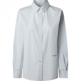 риза,с,дълъг,ръкав,дамски,блузи,дамски,ризи,pepe,jeans,lou,long,sleeve,shirt,soho,blue,(blue)
