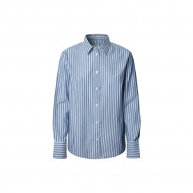 риза,с,дълъг,ръкав,дамски,блузи,дамски,ризи,pepe,jeans,lovie,long,sleeve,shirt,blue,(indigo,blue)