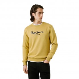 блуза,мъжки,пуловери,pepe,jeans,macbeth,plain,sweatshirt,cast,yellow,(yellow)