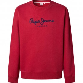блуза,мъжки,пуловери,pepe,jeans,macbeth,plain,sweatshirt,rugby,red,(red)