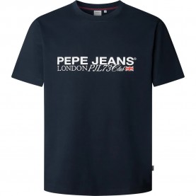 тениска,мъжки,тениски,pepe,jeans,matthew,short,sleeve,t,shirt,dulwich,blue,(blue)