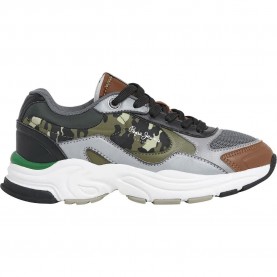 Маратонки Pepe jeans Mave Bay trainers - Grey (Cognac Brown) маратонки,мъжки,маратонки,дамски,маратонки,pepe,jeans,mave,bay,trainers,grey,(cognac,brown)