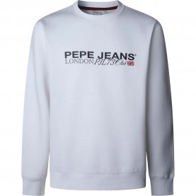 Блуза Pepe jeans Matthew sweatshirt - White (White) блуза,мъжки,пуловери,pepe,jeans,matthew,sweatshirt,white,(white)