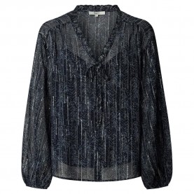Pepe jeans Mey long sleeve blouse - Blue / Grey (Dulwich Blue) дамски,блузи,pepe,jeans,mey,long,sleeve,blouse,blue,grey,(dulwich,blue)