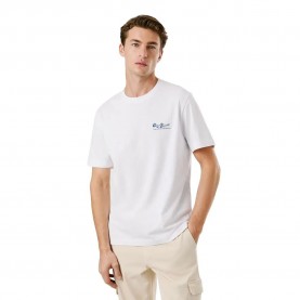 тениска,мъжки,тениски,pepe,jeans,milon,short,sleeve,t,shirt,white