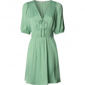 рокля,дамски,поли,и,рокли,pepe,jeans,olivia,short,sleeve,short,dress,green