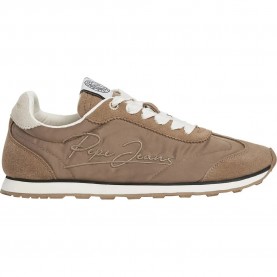 маратонки,дамски,маратонки,pepe,jeans,once,essence,trainers,brown,(dark,stone,beige)