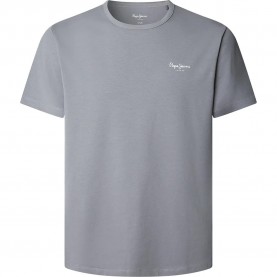 тениска,мъжки,тениски,pepe,jeans,original,basic,3n,short,sleeve,t,shirt,grey