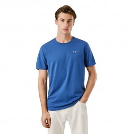тениска,мъжки,тениски,pepe,jeans,original,basic,3n,short,sleeve,t,shirt,thames,blue,(blue)
