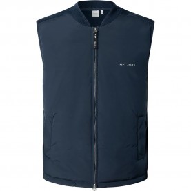 Елек Pepe jeans Pierce knitted vest - Blue (Dulwich Blue) елек,мъжки,пуловери,дамски,пуловери,pepe,jeans,pierce,knitted,vest,blue,(dulwich,blue)