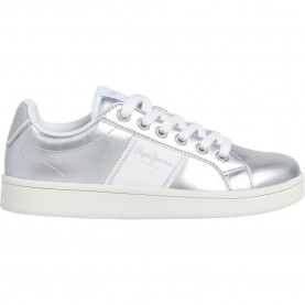 маратонки,детски,маратонки,pepe,jeans,player,shine,trainers,silver