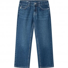 Pepe jeans Robyne Straight Fit high waist jeans - Blue (Denim 4A9) мъжки,панталони,дамски,панталони,pepe,jeans,robyne,straight,fit,high,waist,jeans,blue,(denim,4a9)