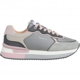 маратонки,дамски,маратонки,pepe,jeans,rusper,origin,trainers,bleach,green,(grey)