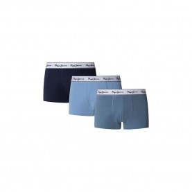 боксерки,мъжко,бельо,pepe,jeans,solid,boxers,3,units,blue,(anyil,blue)