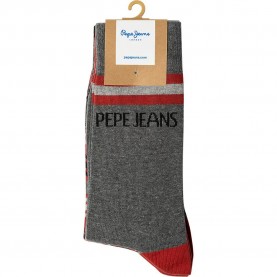 чорапи,мъжки,чорапи,pepe,jeans,star,geo,crew,socks,3,pairs,dark,grey,marl,(grey)