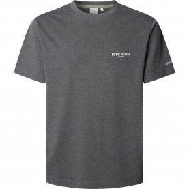 Тениска Pepe jeans Terry short sleeve T-shirt - Grey (Dark Grey Marl) тениска,мъжки,тениски,pepe,jeans,terry,short,sleeve,t,shirt,grey,(dark,grey,marl)
