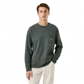 тениска,мъжки,тениски,pepe,jeans,thor,long,sleeve,t,shirt,grey,(black)