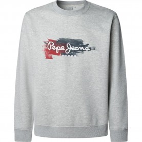 Блуза Pepe jeans Trey sweatshirt - Grey (Light Grey Marl) блуза,мъжки,пуловери,pepe,jeans,trey,sweatshirt,grey,(light,grey,marl)