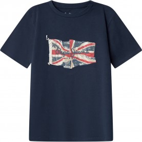 тениска,детски,тениски,pepe,jeans,union,jack,short,sleeve,t,shirt,blue,(dulwich,blue)