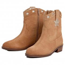 обувки,детски,боти,pepe,jeans,western,star,boots,cognac,brown