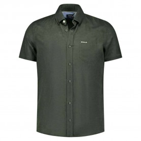 риза,с,къс,ръкав,мъжки,ризи,nza,new,zealand,clayton,25cn506s,short,sleeve,shirt,forest,green,(green)