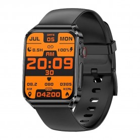 часовници,blitzwolf,bw,hl6,silicone,smartwatch,clear,(black)