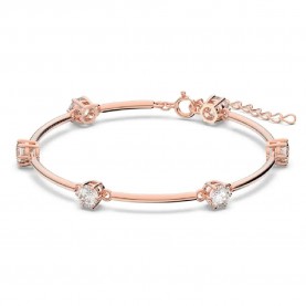 бижутерия,swarovski,5609711,bracelet,golden,(pink)