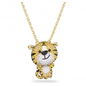 бижутерия,swarovski,5620291,necklace,yellow,(golden)