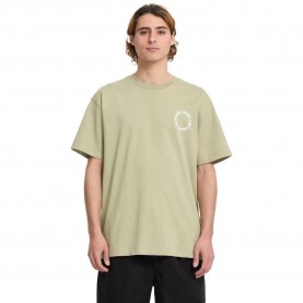 тениска,мъжки,тениски,volcom,round,out,short,sleeve,t,shirt,green,(green,tea)
