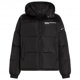 яке,мъжки,якета,karl,lagerfeld,logo,padded,jacket,black
