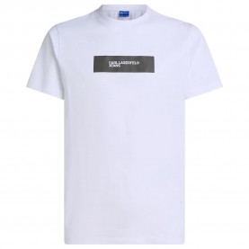 тениска,мъжки,тениски,karl,lagerfeld,reflective,slim,fit,t,shirt,white