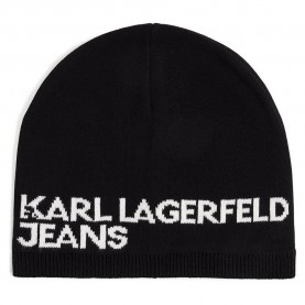 дънки,всички,шапки,karl,lagerfeld,jeans,single,layer,logo,beanie,black,(black)