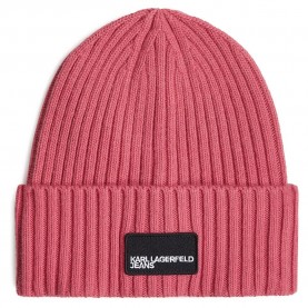 дънки,всички,шапки,karl,lagerfeld,jeans,turned,up,beanie,pink,(slate,rose)