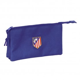 канцеларски,принадлежности,safta,atletico,de,madrid,teen,triple,pencil,case,dark,blue,(blue)