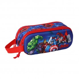 канцеларски,принадлежности,safta,avengers,3d,pencil,case,blue,(multicolor)