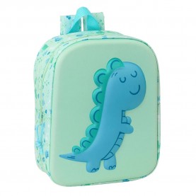 раница,раници,safta,622542011,dino,3d,mini,17l,32x43x14,cm,backpack,multicolor,(green)