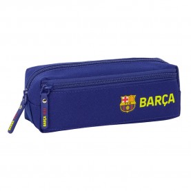 канцеларски,принадлежности,safta,fc,barcelona,home,kit,25,26,triple,22,cm,elastic,band,pencil,case,multicolor,(blue)