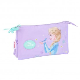 канцеларски,принадлежности,safta,frozen,spirit,triple,pencil,case,purple,(multicolor)