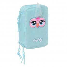 канцеларски,принадлежности,safta,furby,pencil,case,37,pieces,multicolor,(blue)