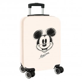 куфари,safta,mickey,mouse,baby,40.1l,34.5x20x55,cm,trolley,bag,beige,(multicolor)