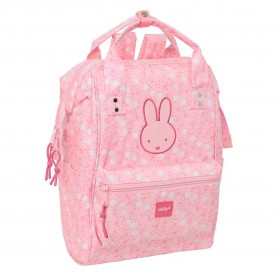 раница,раници,safta,642520838,miffy,flowers,13´´,17l,32x43x14,cm,backpack,multicolor,(pink)