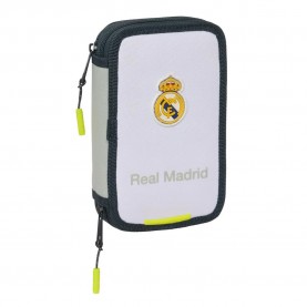 канцеларски,принадлежности,safta,real,madrid,25,26,pencil,case,29,pieces,multicolor,(white)