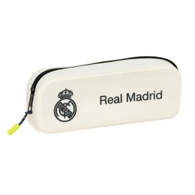 канцеларски,принадлежности,safta,real,madrid,25,26,silicone,pencil,case,multicolor,(beige)