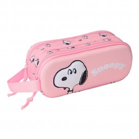 канцеларски,принадлежности,safta,snoopy,3d,pencil,case,pink,(multicolor)